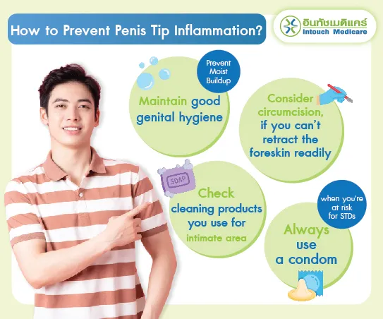 How to Prevent Penis Tip Inflammation?