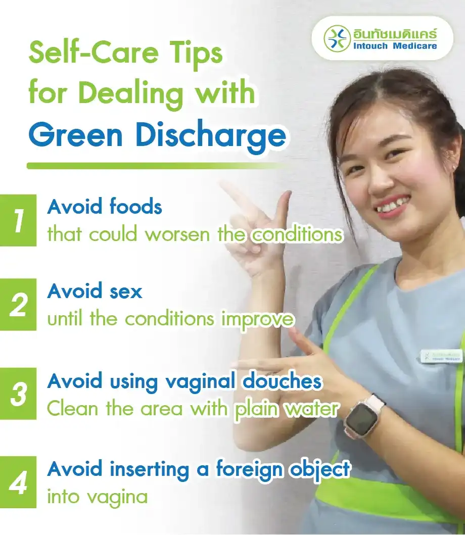 Self-Care Tips for Dealing with Green Discharge